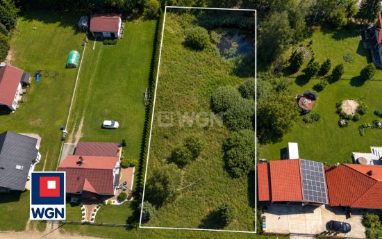 Grunt budowlany jednorodzinny na  sprzedaż Leśniewo - Działka z WZ i gotowym projektem Bliźniaka- Leśniewo